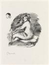 PIERRE-AUGUSTE RENOIR Group of 4 lithographs from LAlbum des Douze Lithographies Originales.